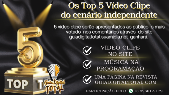 OS TOP 5 VÍDEO CLIPE DO CENÁRIO INDEPENDENTE